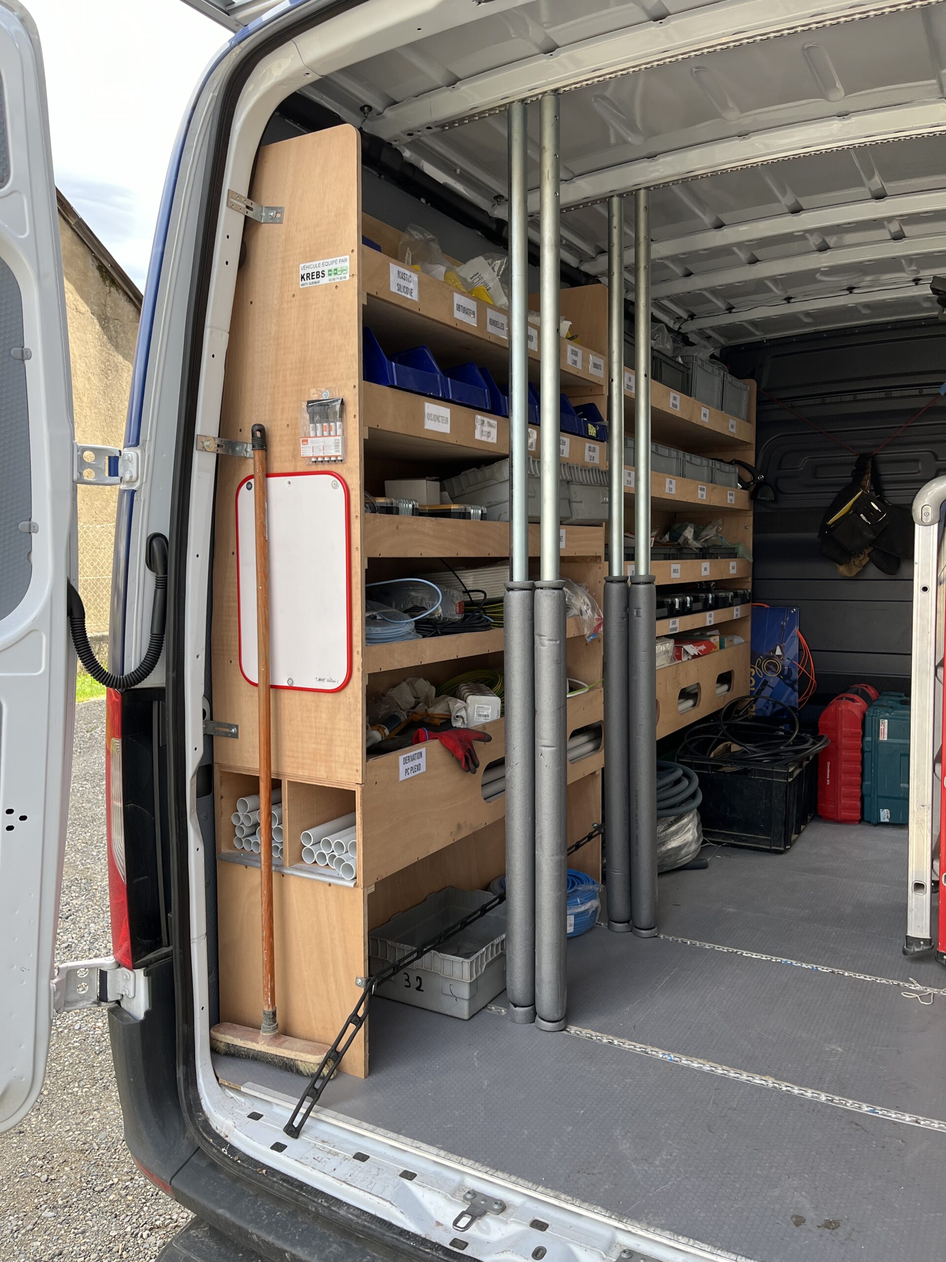 Habillage Bois Rail Aero Renault Master